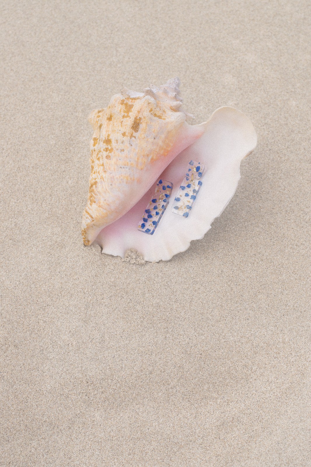 Rechthoekige Statement Oorbellen met Echte Bloemen uit Den Haag (The … - 91733 Rechthoekige Statement Oorbellen met Echte Bloemen uit Den Haag (The Tide)