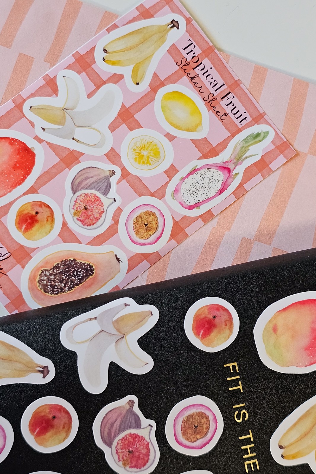 Stickervel fruit – 10 vrolijke vinyl stickers (10x15 cm) - Anna-Mae… - 91957 Stickervel fruit – 10 vrolijke vinyl stickers (10x15 cm) - Anna-Mae Studio