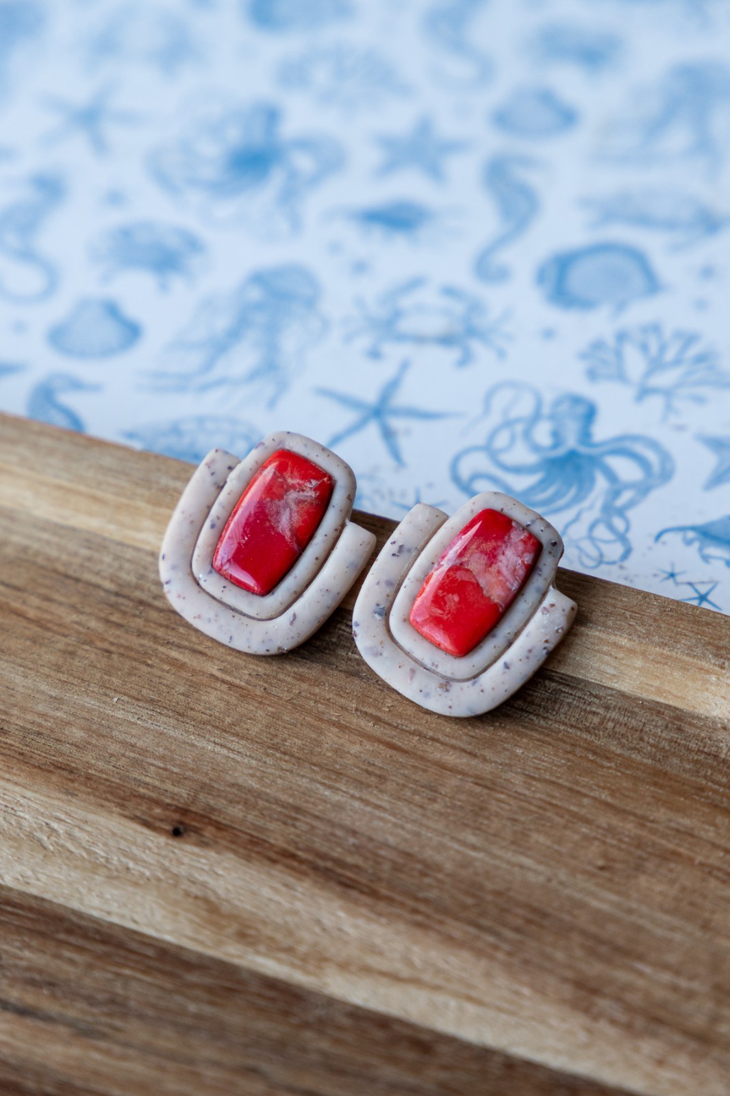 Oorbellen | Boho Shore square - 112956 Oorbellen | Boho Shore square