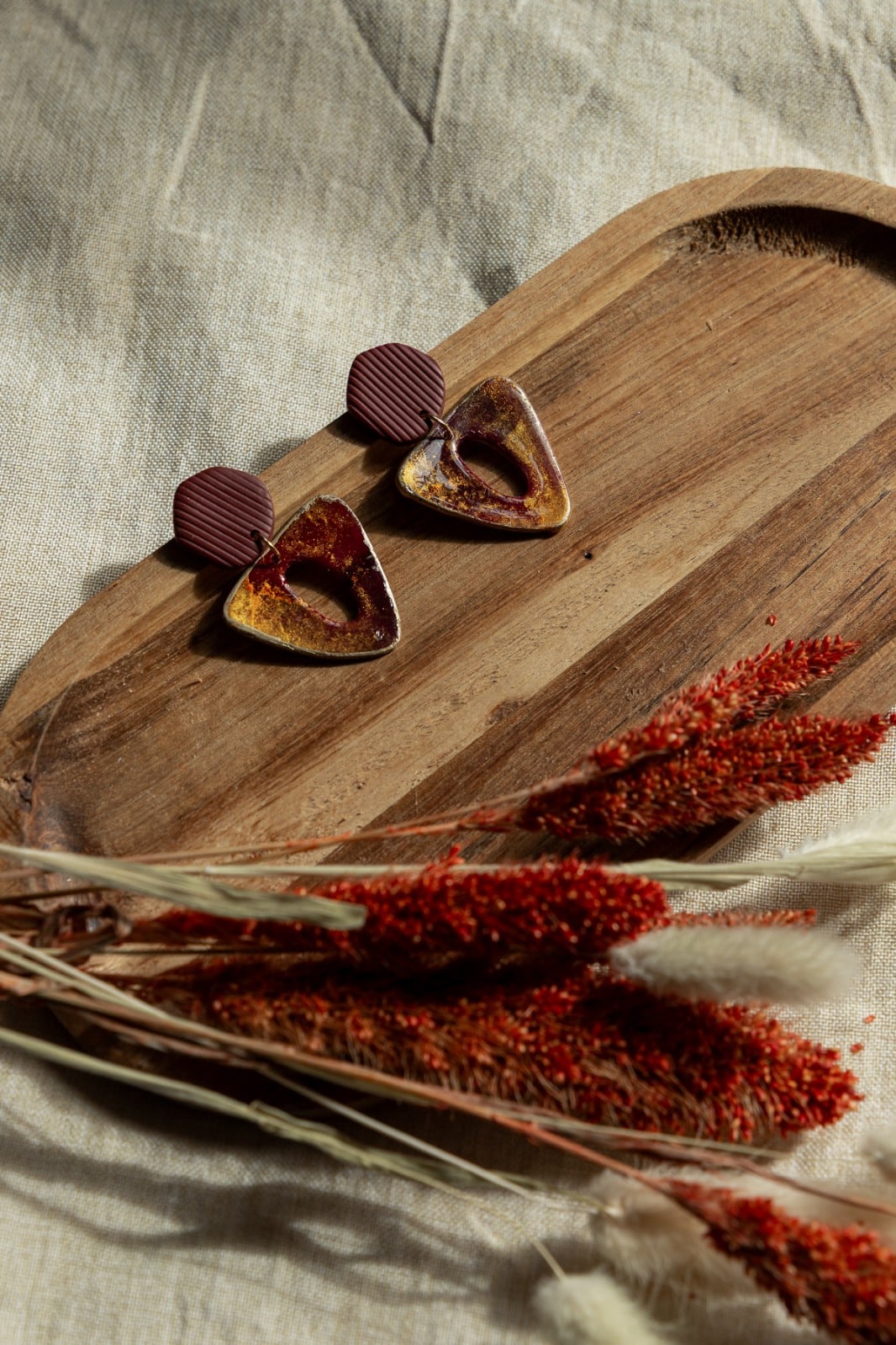 Oorbellen | Bordeaux Gold - 127986 Oorbellen | Bordeaux Gold