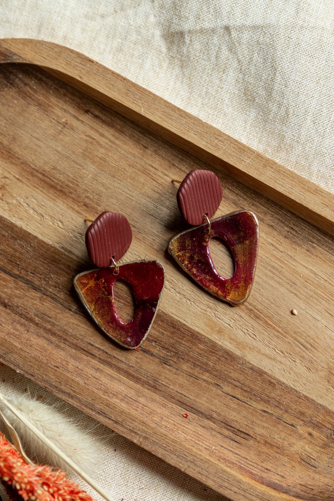 Oorbellen | Bordeaux Gold - 127987 Oorbellen | Bordeaux Gold