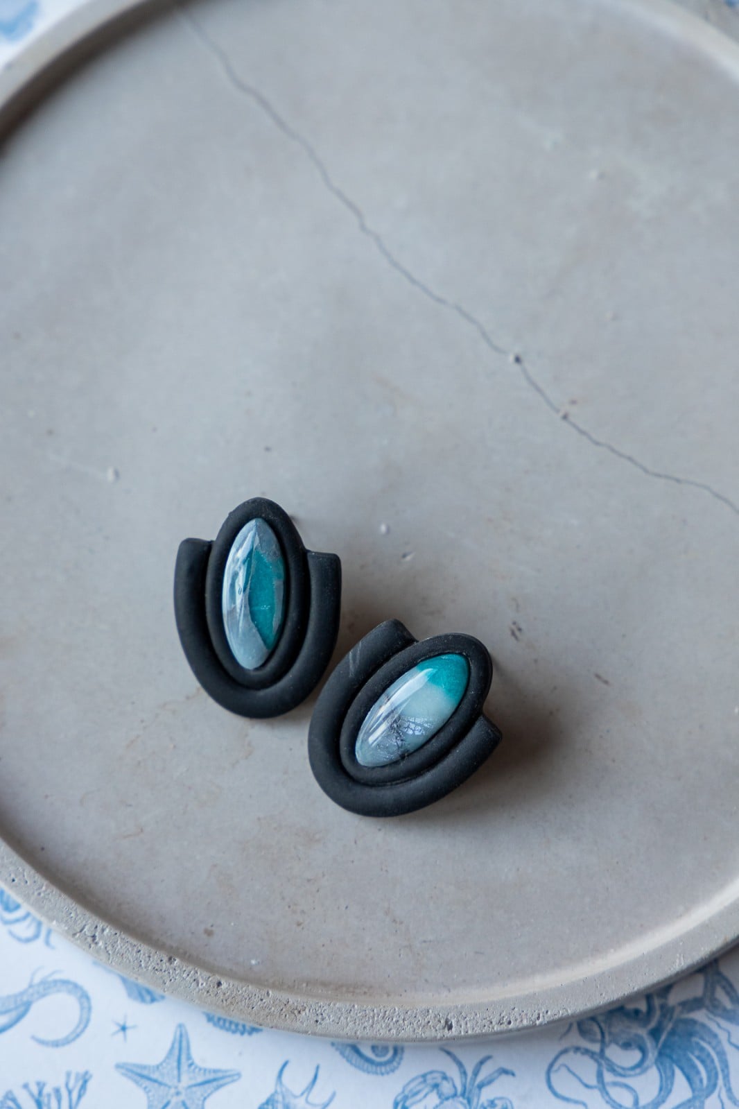 Oorbellen | Emerald Night - 128020 Oorbellen | Emerald Night