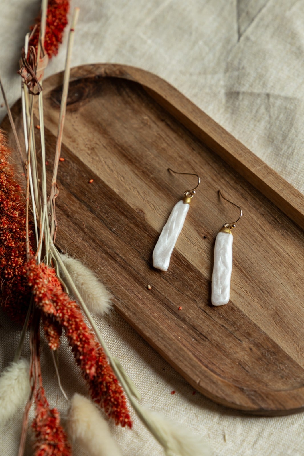 Oorbellen | Pearly stick - 127997 Oorbellen | Pearly stick