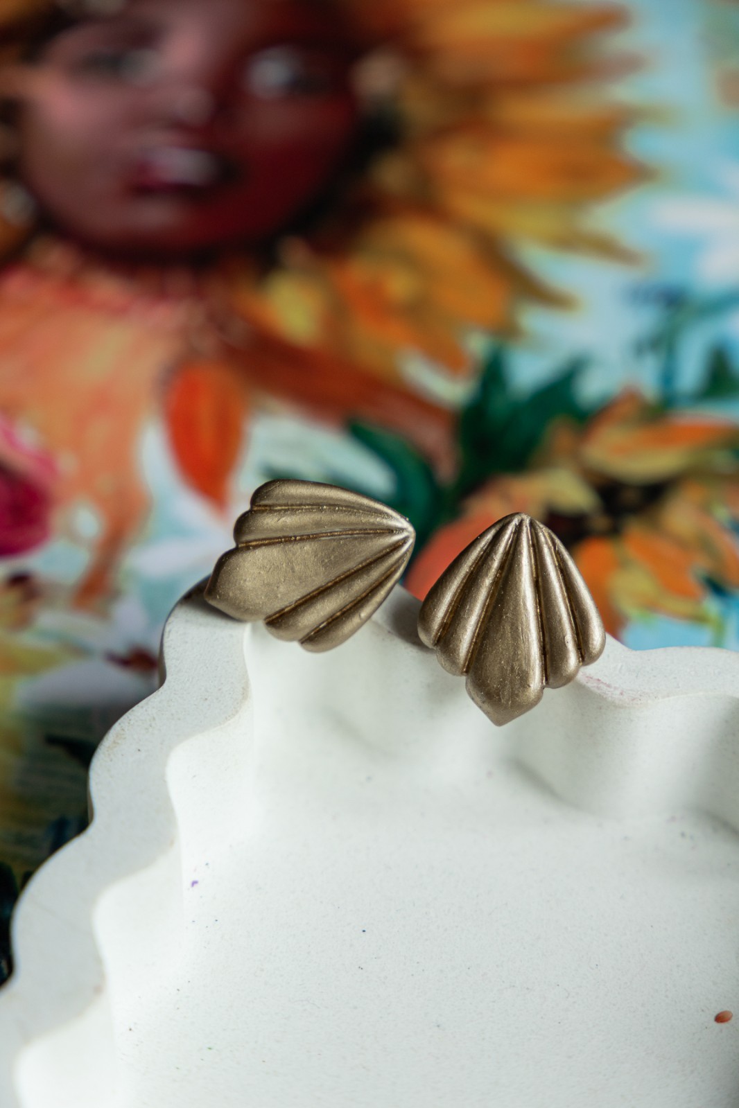 Oorbellen | shelly beach studs - 128004 Oorbellen | shelly beach studs