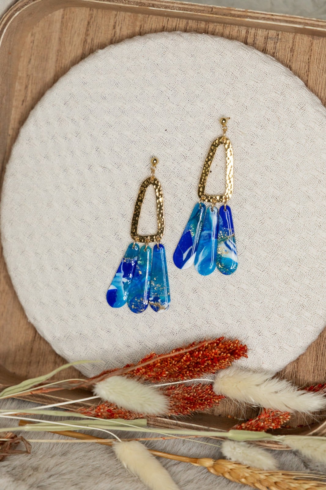 Oorbellen | Blue City Statement