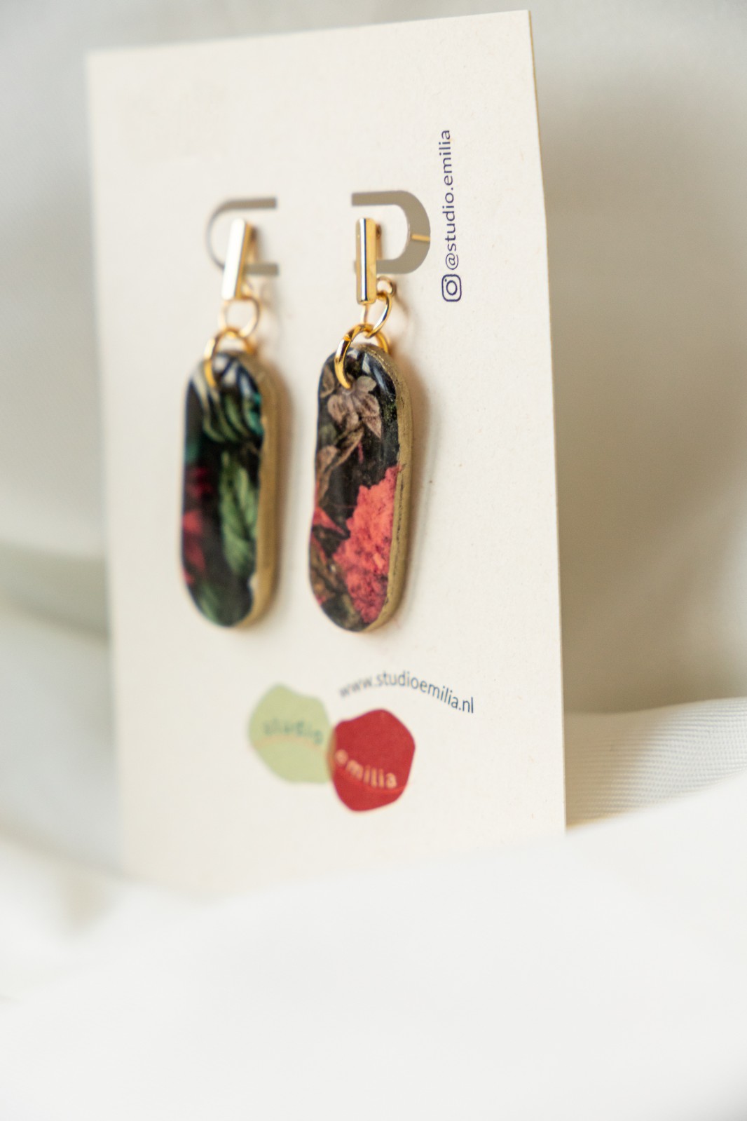 Oorbellen | Midnight Garden - 147518 Oorbellen | Midnight Garden
