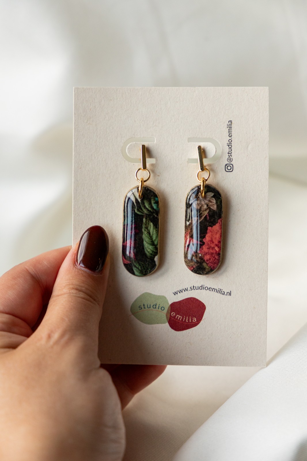 Oorbellen | Midnight Garden - 147521 Oorbellen | Midnight Garden
