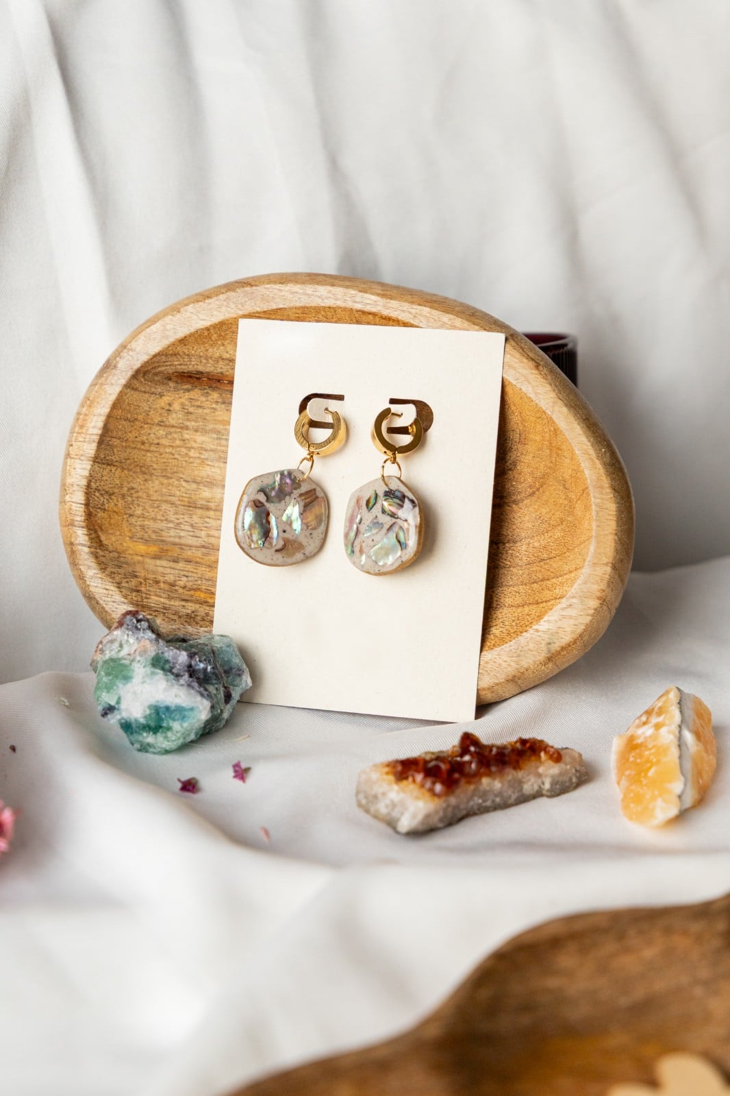 Oorbellen | Mother of Pearl Collectie - 147537 Oorbellen | Mother of Pearl Collectie