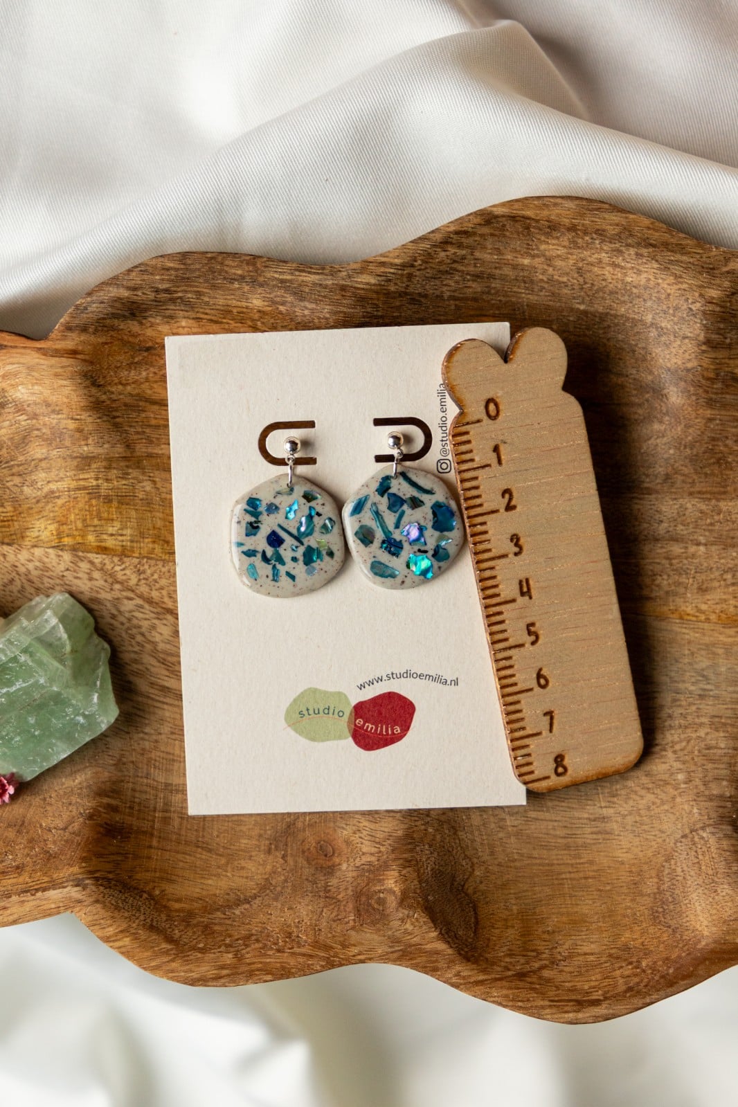 Oorbellen | Mother of Pearl Collectie - 147548 Oorbellen | Mother of Pearl Collectie