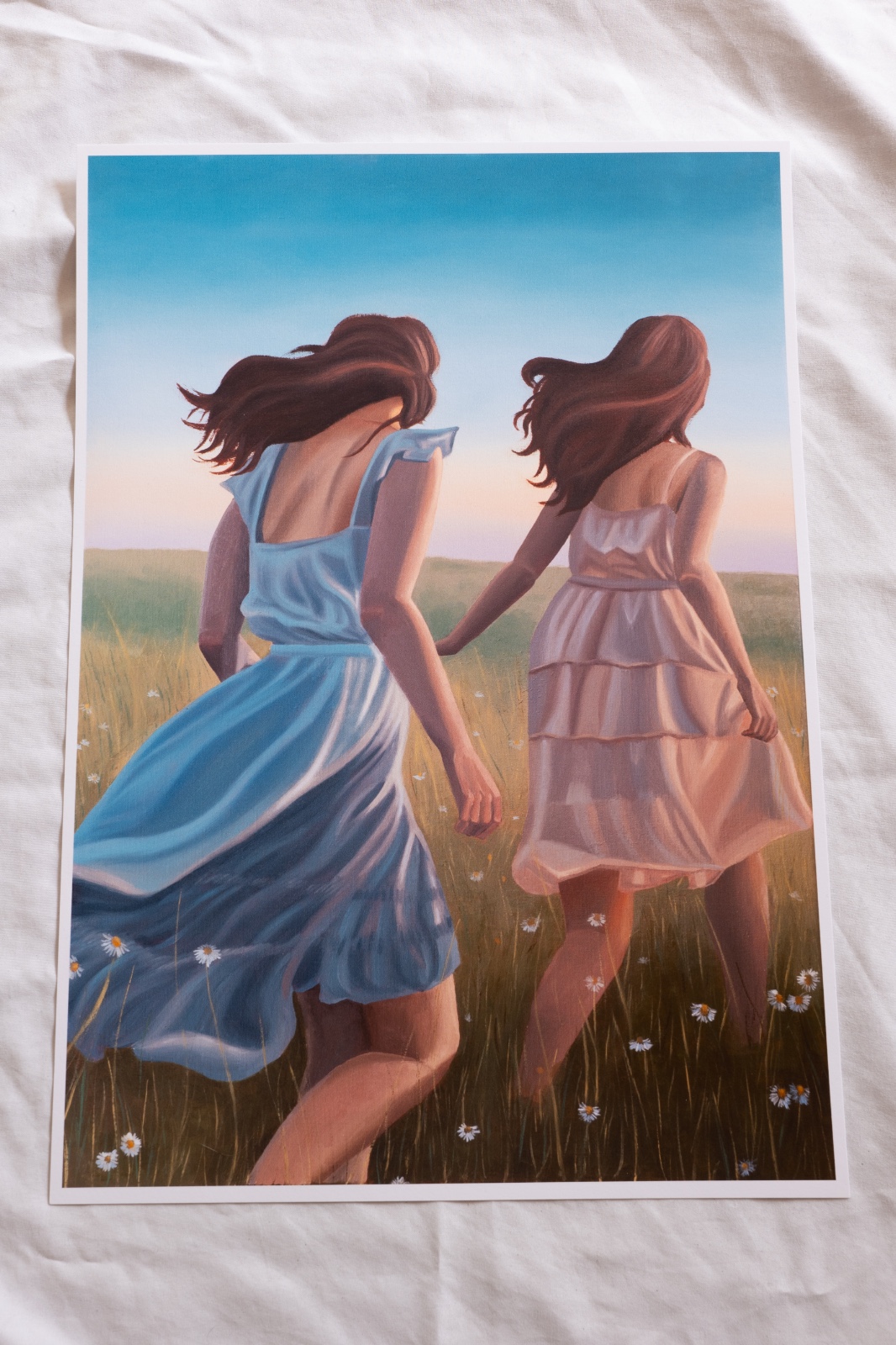 Print fields of summer