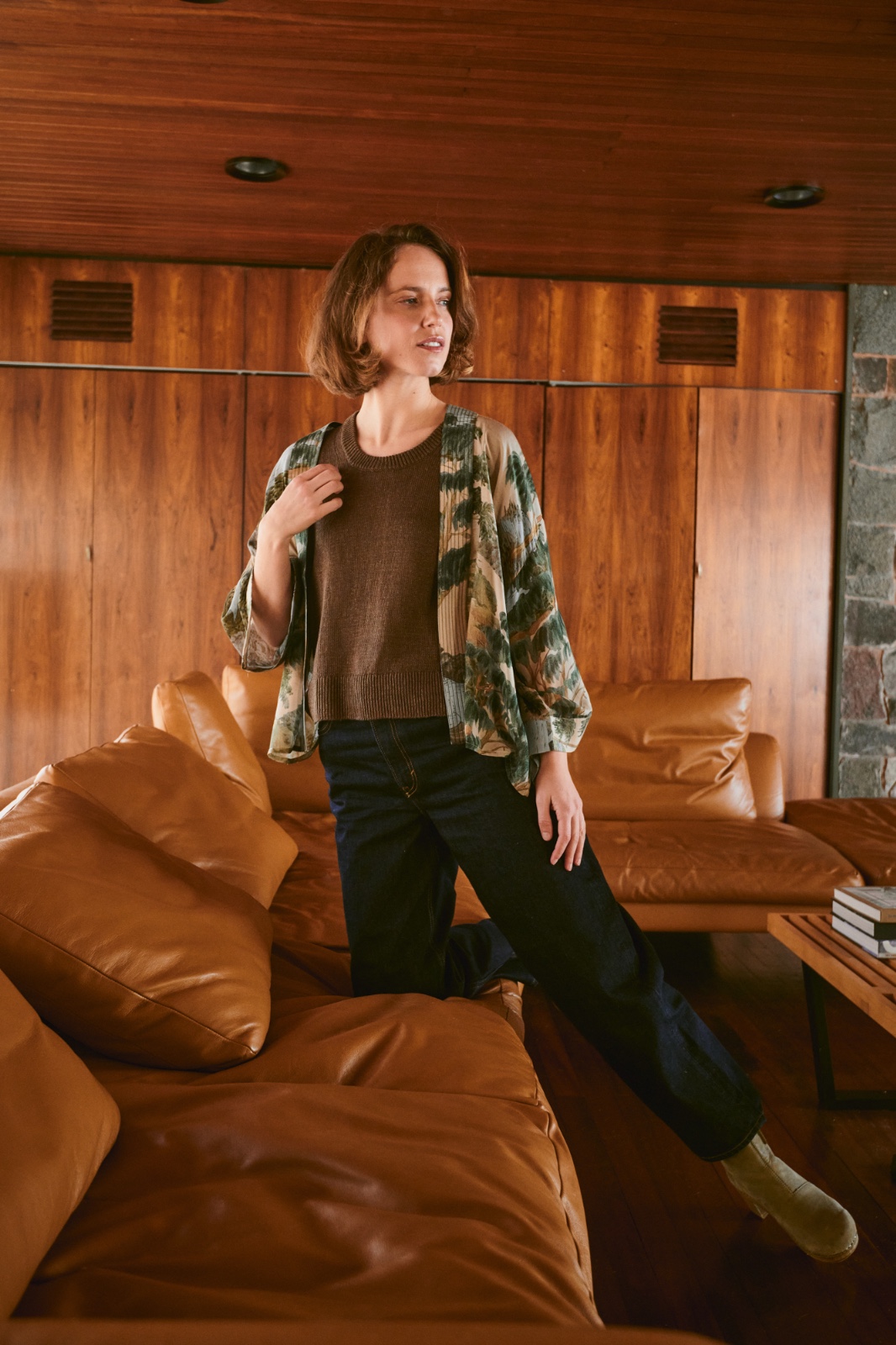 Rivers and Trees Kimono