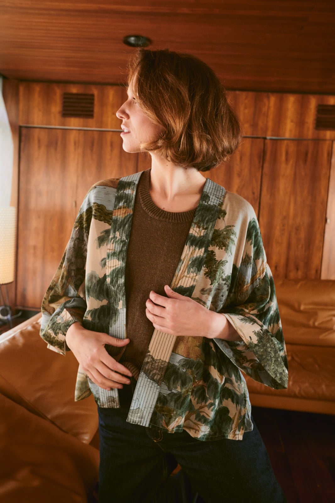 Rivers and Trees Kimono