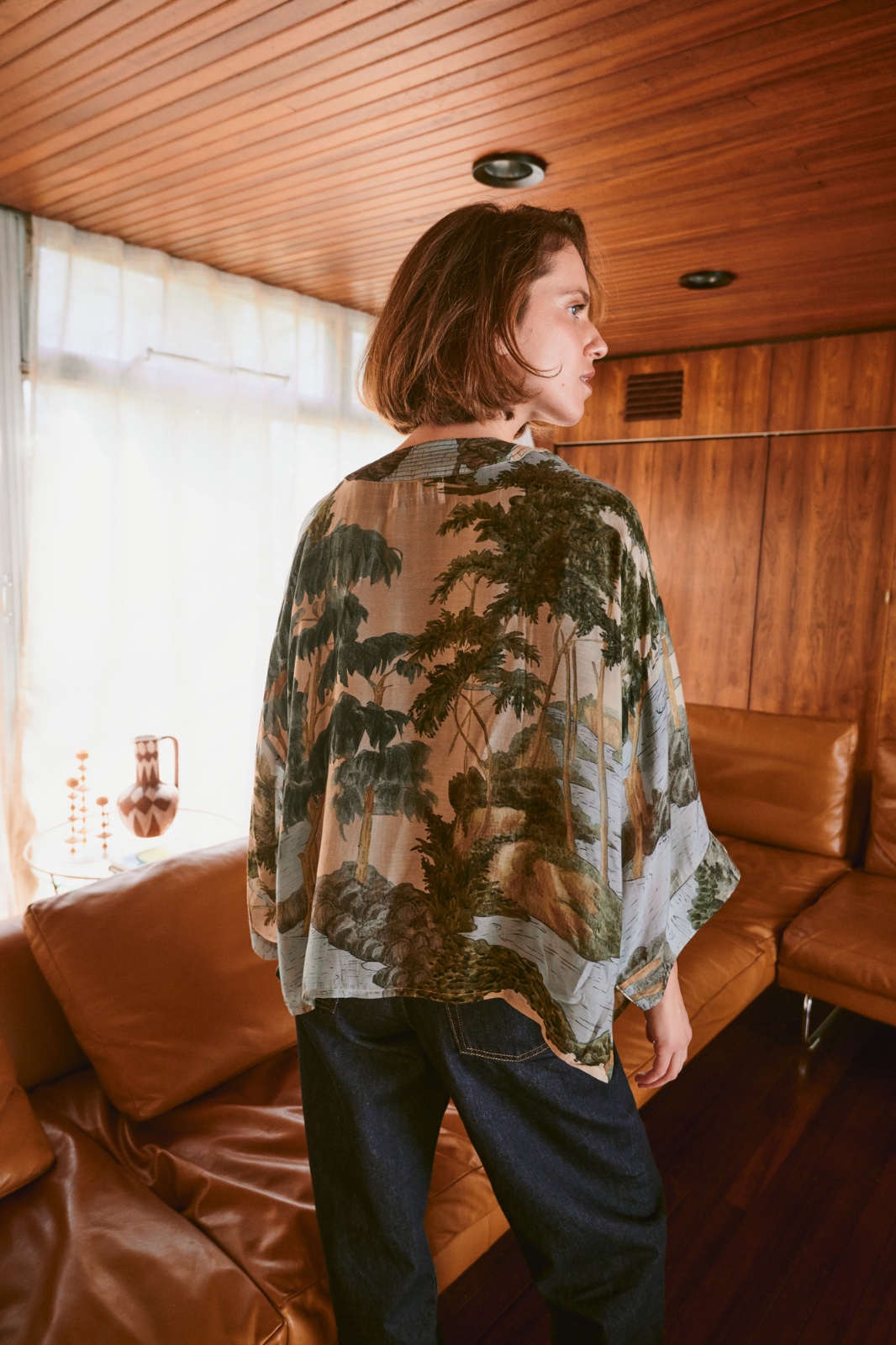 Rivers and Trees Kimono