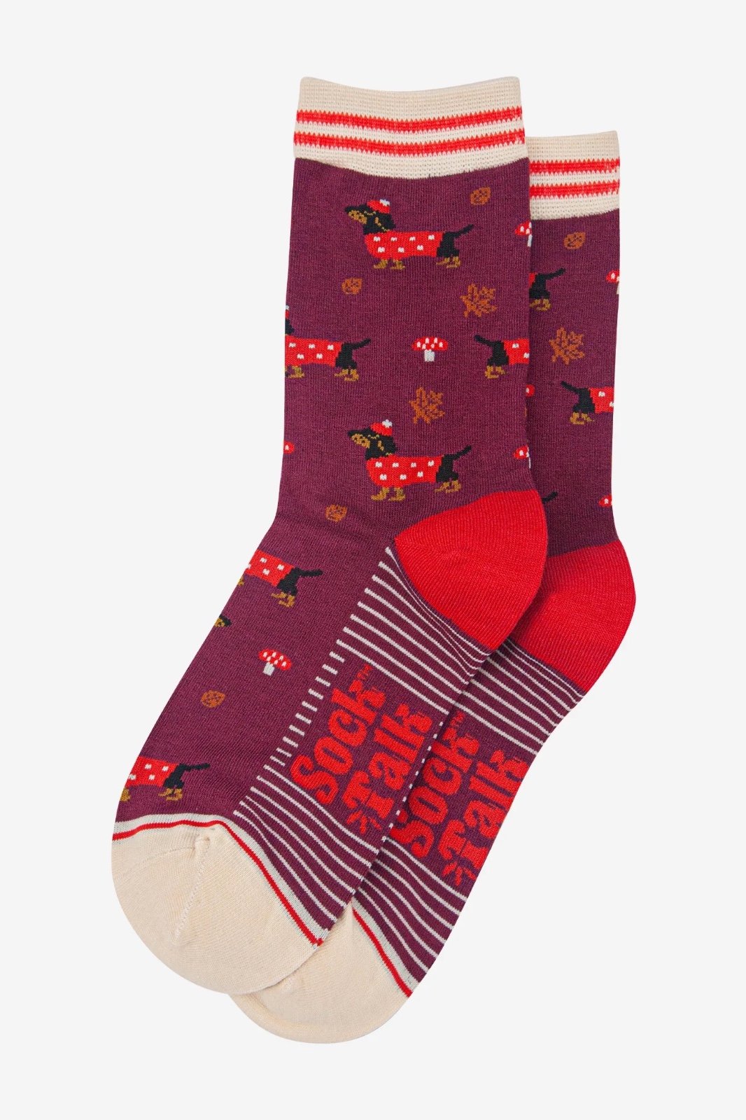 Teckel Toadstool Sokken