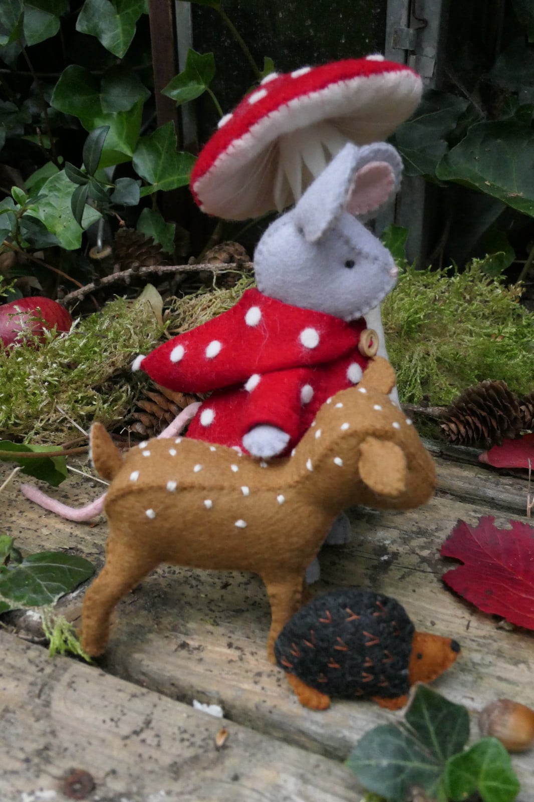 Handwerkpakket - De Muis in het Bos - 145389 Handwerkpakket - De Muis in het Bos