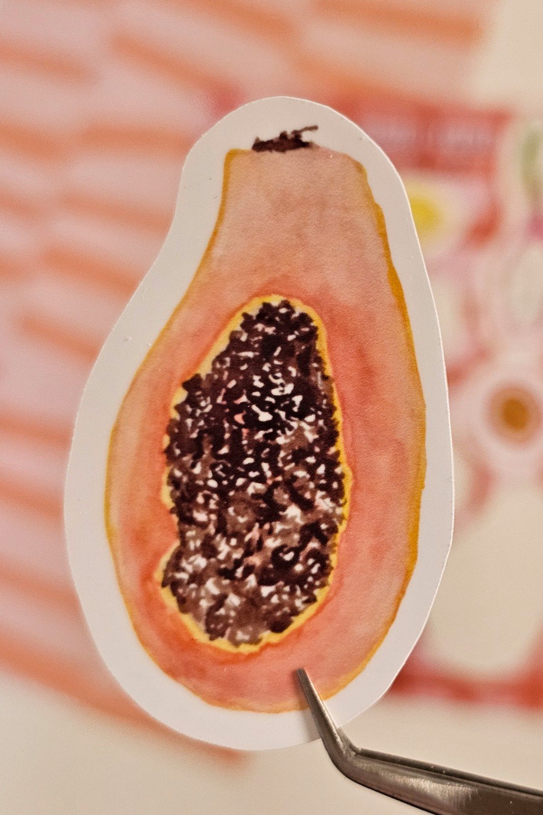 Stickervel fruit – 10 vrolijke vinyl stickers (10x15 cm) - Anna-Mae… - 91955 Stickervel fruit – 10 vrolijke vinyl stickers (10x15 cm) - Anna-Mae Studio