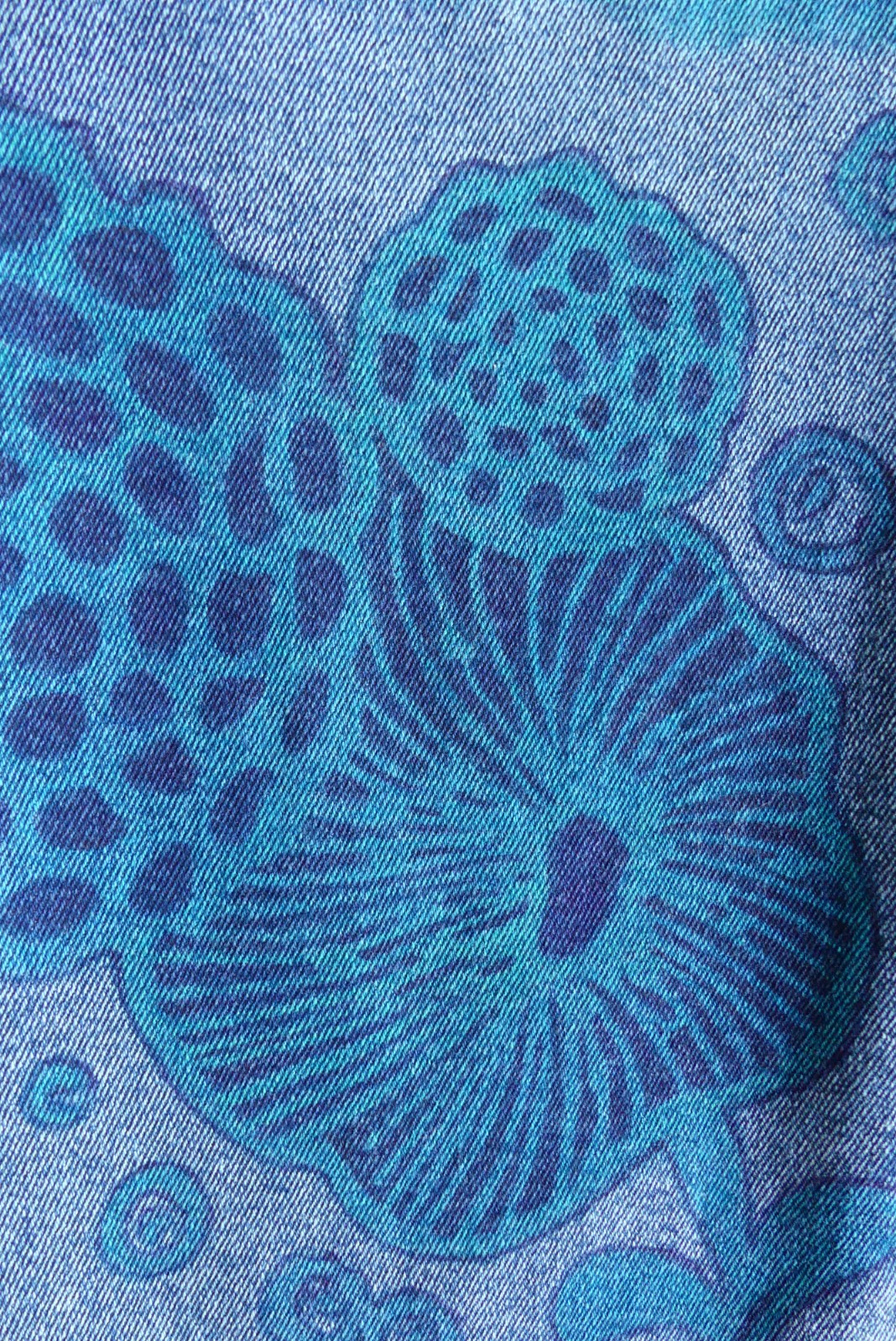Customized Jeans "Flower power" - 146365 Customized Jeans "Flower power"