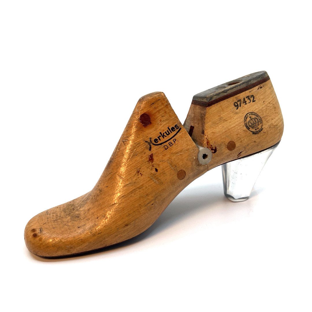 Vintage schoenleest met hak | dames model | Tanja