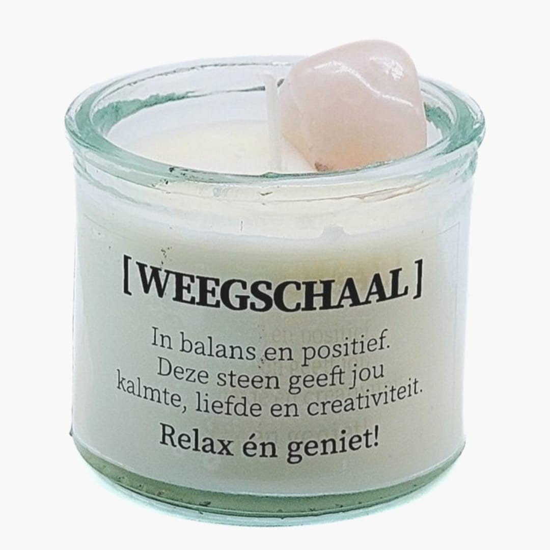 Sterrenbeeld kaars met edelsteen - Weegschaal 5cm - 64508.jpeg Sterrenbeeld kaars met edelsteen - Weegschaal 5cm