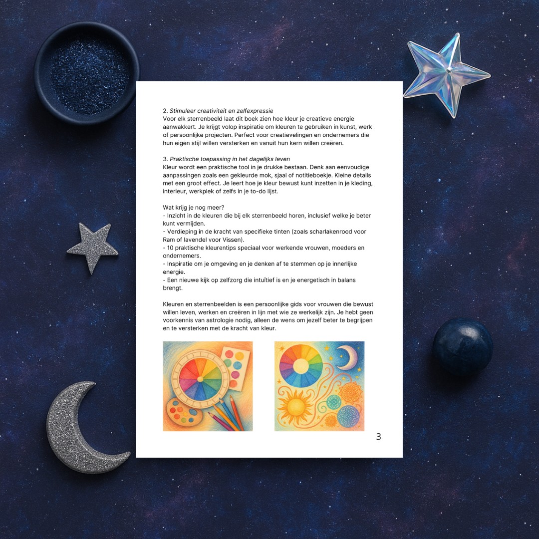 ebook: Kleuren en sterrenbeelden (digitaal) - 92872 ebook: Kleuren en sterrenbeelden