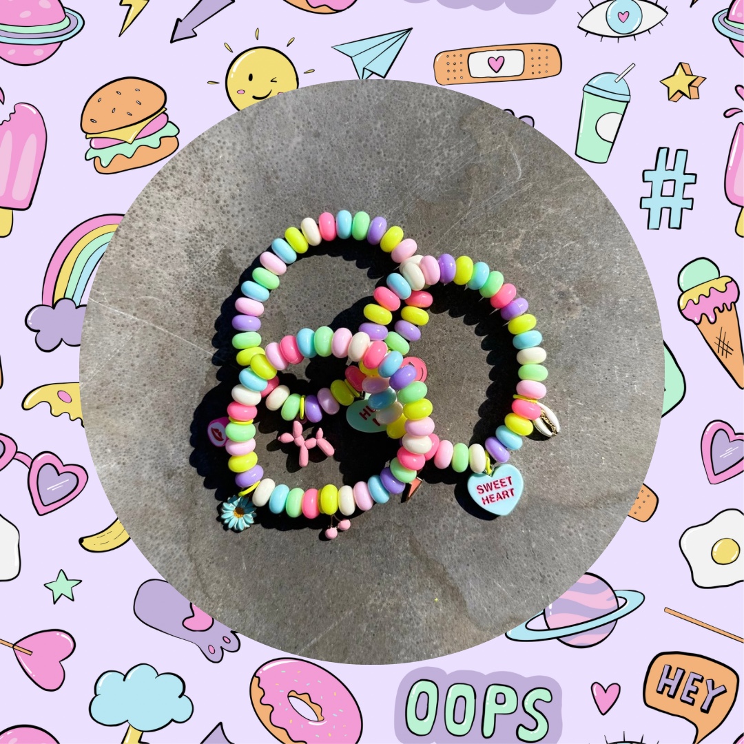 Armband "Sweet Heart Candy"