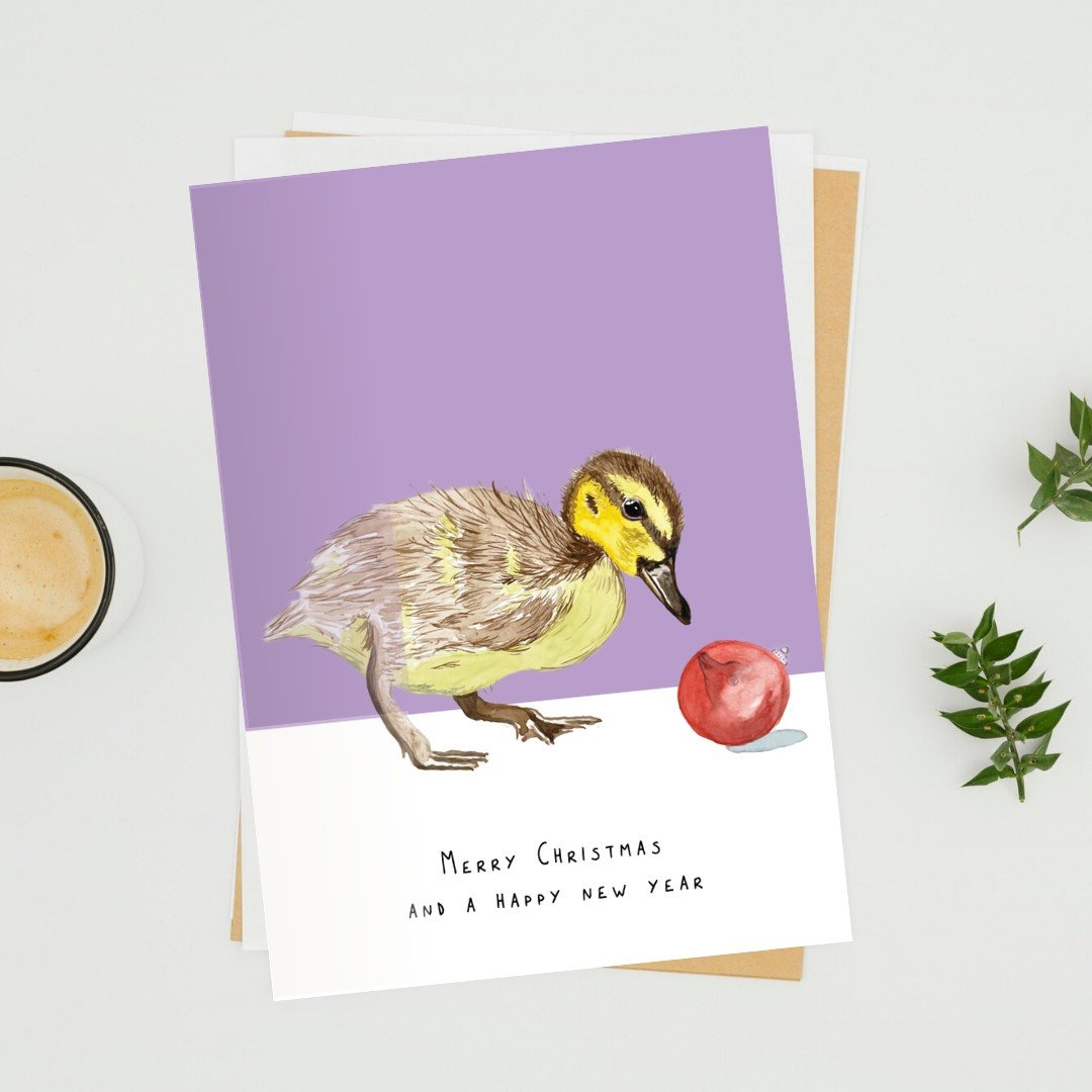 Vier kerstkaarten dieren - 101103 Vier kerstkaarten dieren