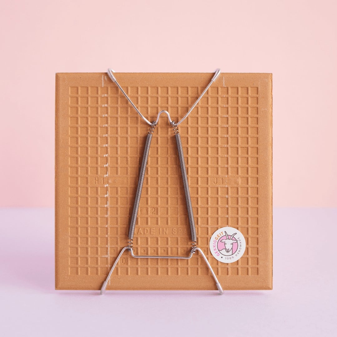 Metalen tegelhanger – Medium