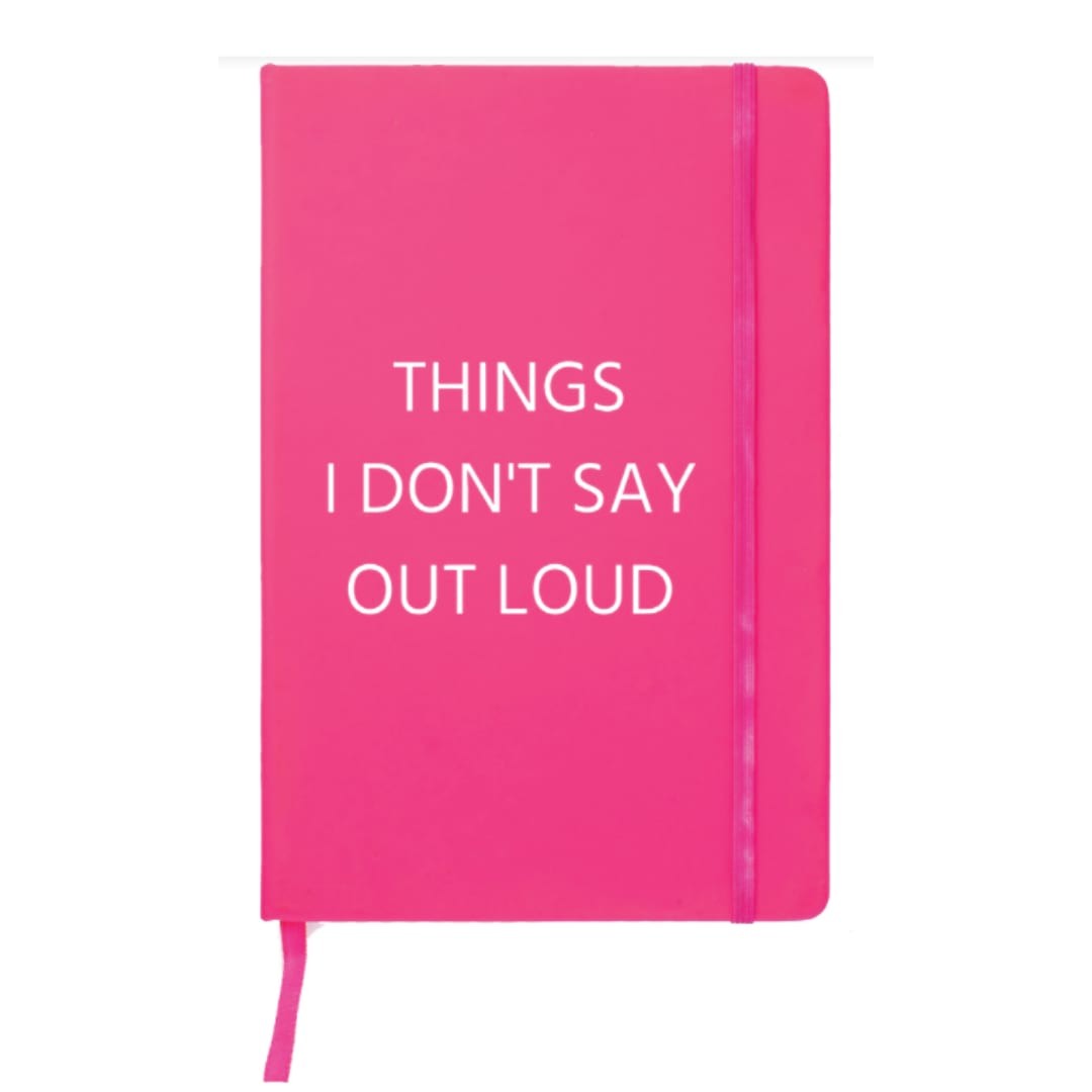 Notitieboek – Things I don’t say out loud - 119273 Notitieboek – Things I don’t say out loud