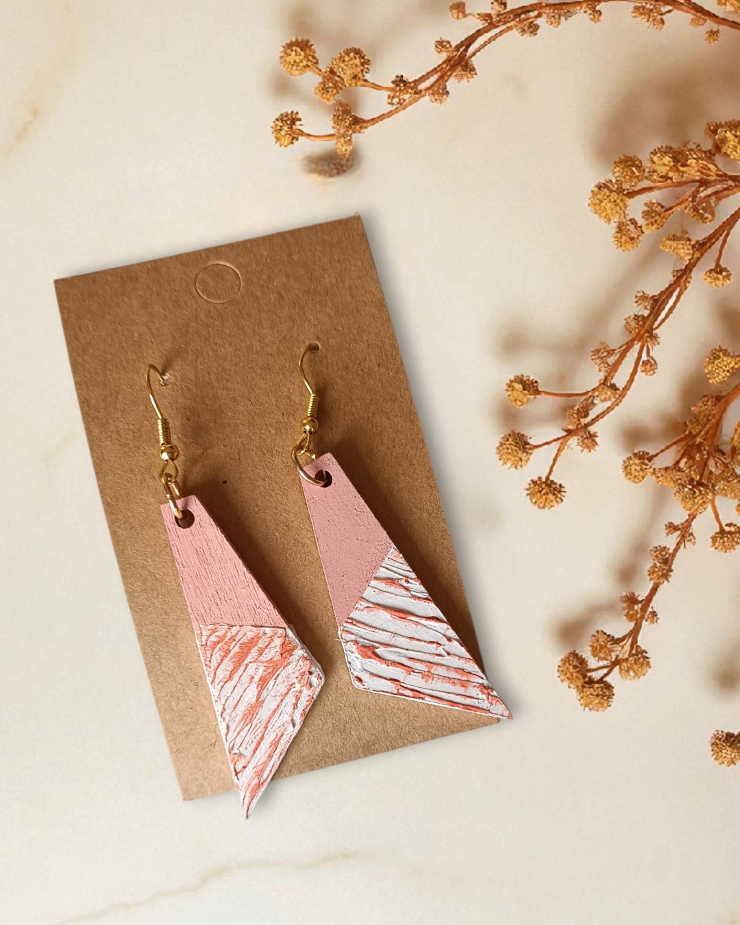 Oorbellen kunst terra