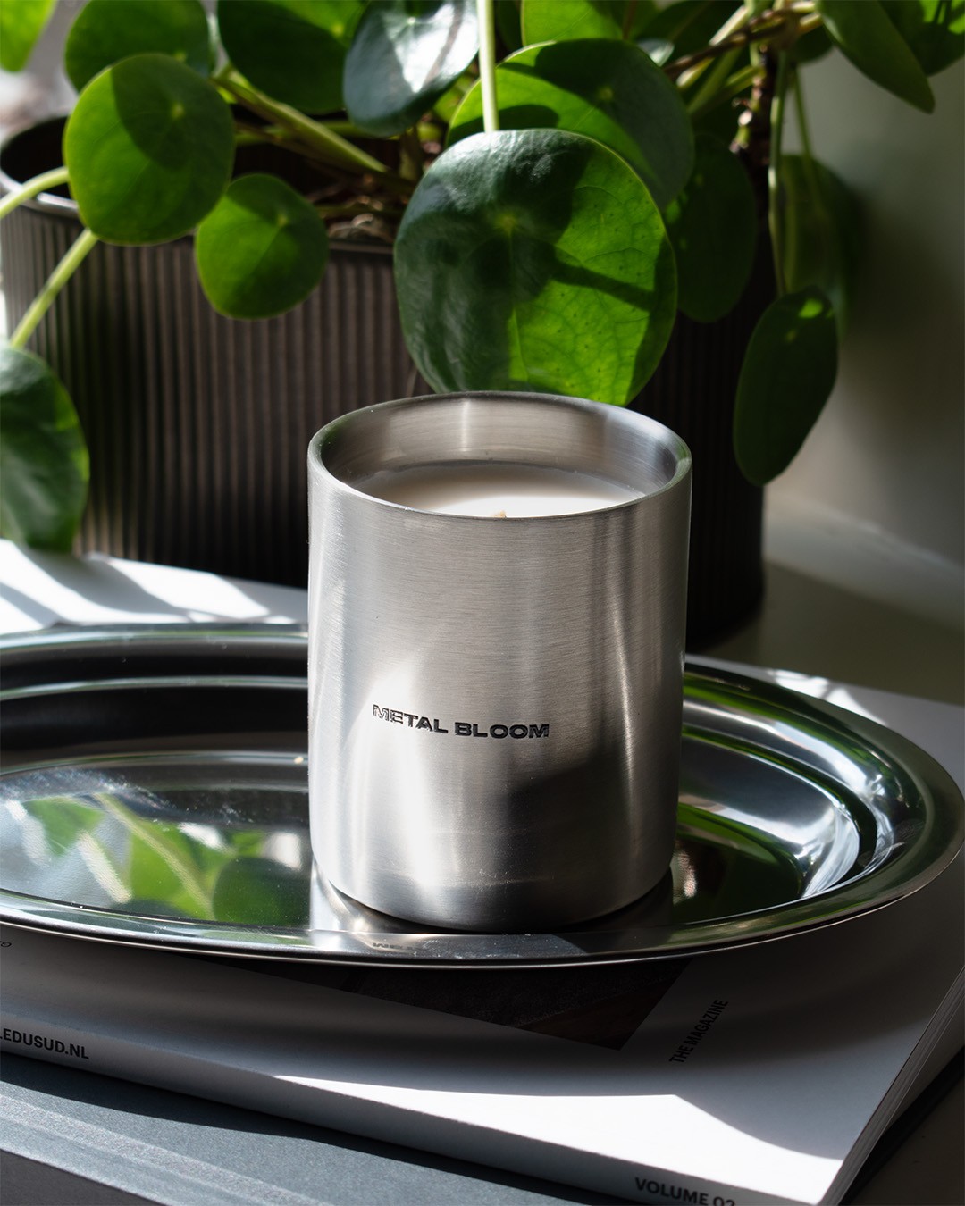 Geurkaars Alcoholy Tea | Metal Bloom