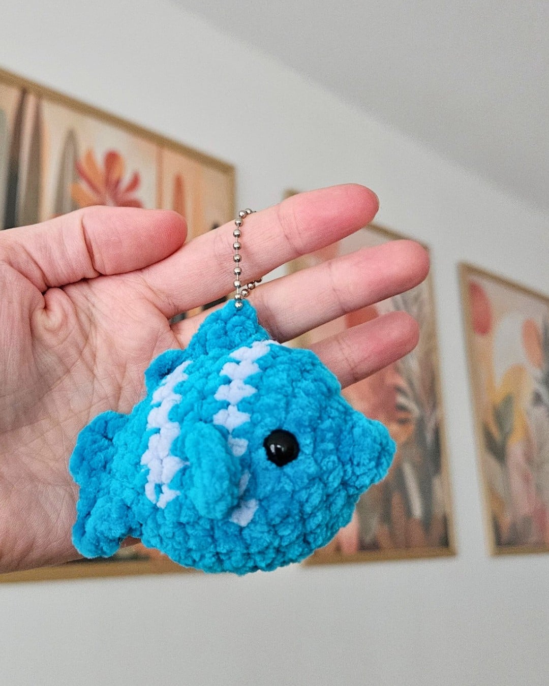 Vis sleutelhanger | Keychain | Verschillende kleuropties | Schattige sleutelhanger van vis