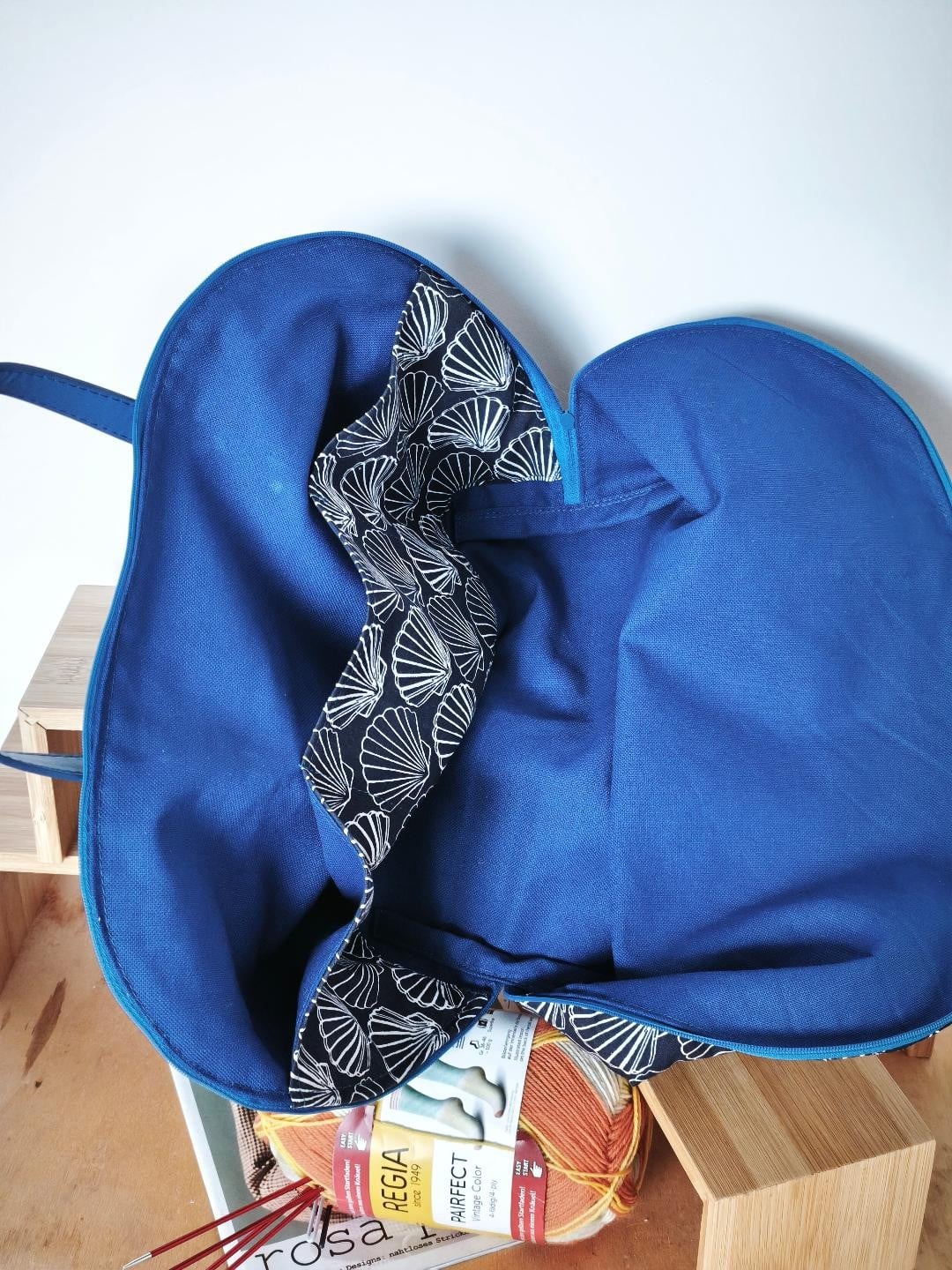 Handgemaakte Breitas met Schelpenprint