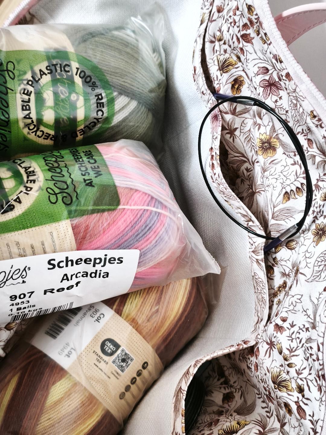 Projecttas – Handgemaakte breitas – haaktas kat