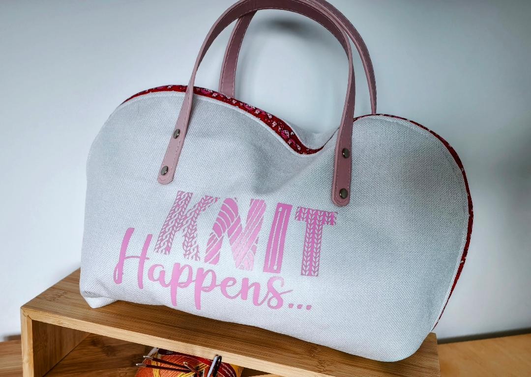 Projecttas – Handgemaakte breitas – haaktas kat