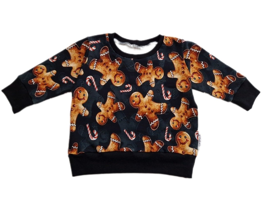 Trui- sweatshirt- kerst -gingerbread