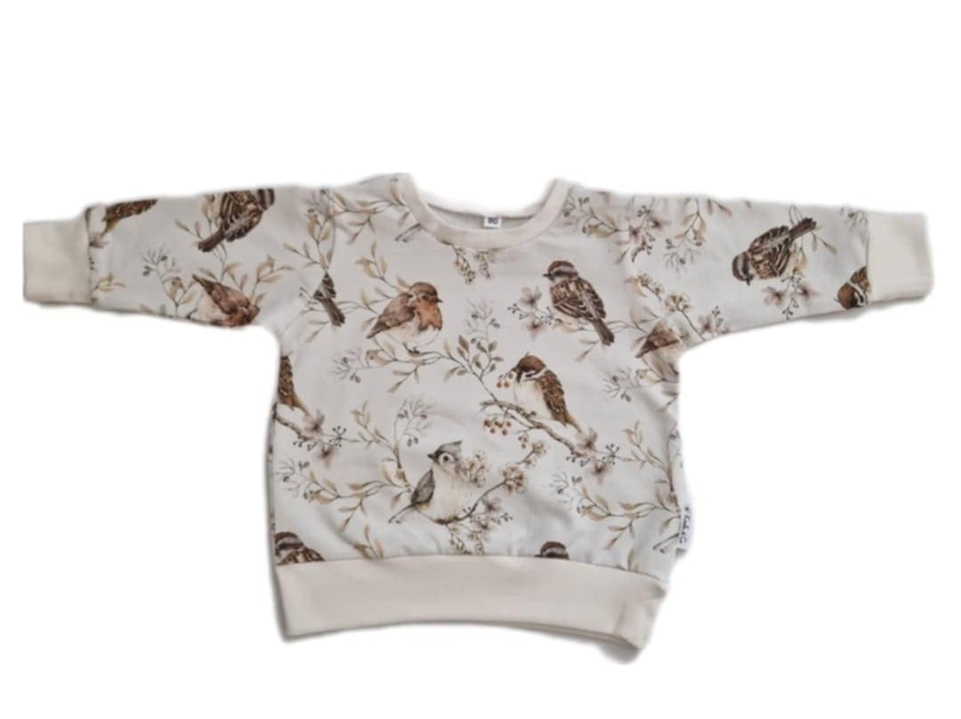 Trui- sweatshirt- vogels