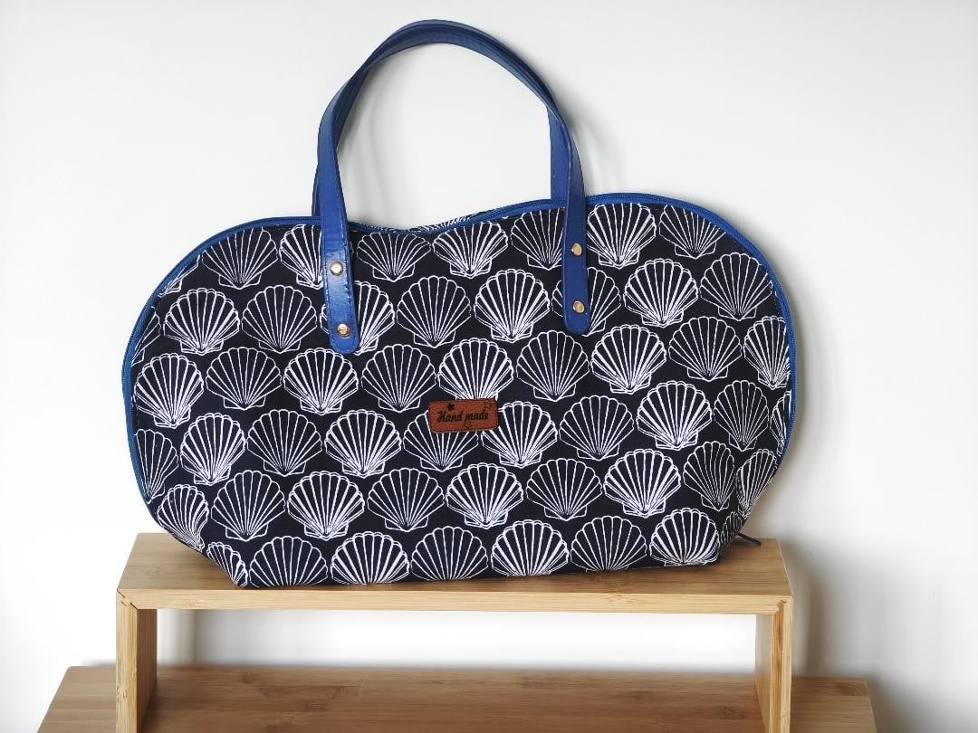 Handgemaakte Breitas met Schelpenprint