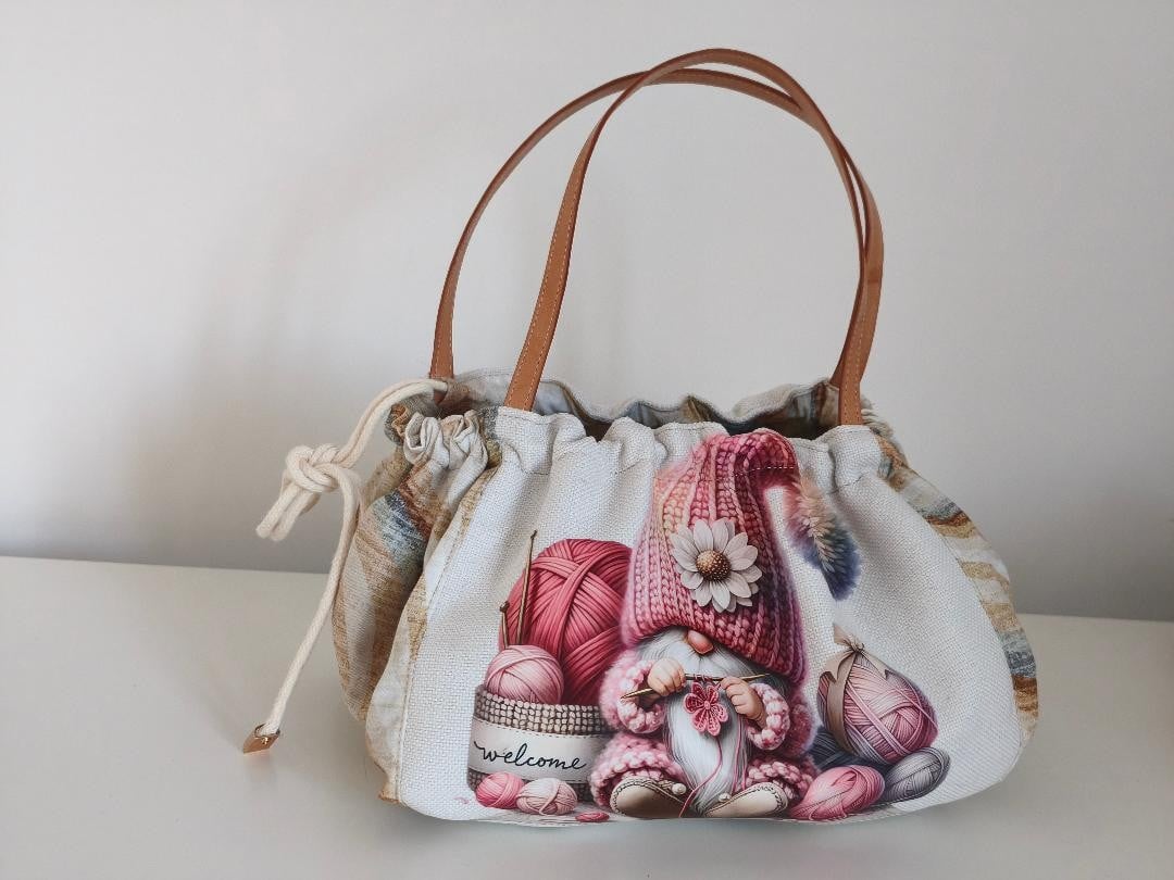 Projecttas – Handgemaakte breitas – haaktas kabouter