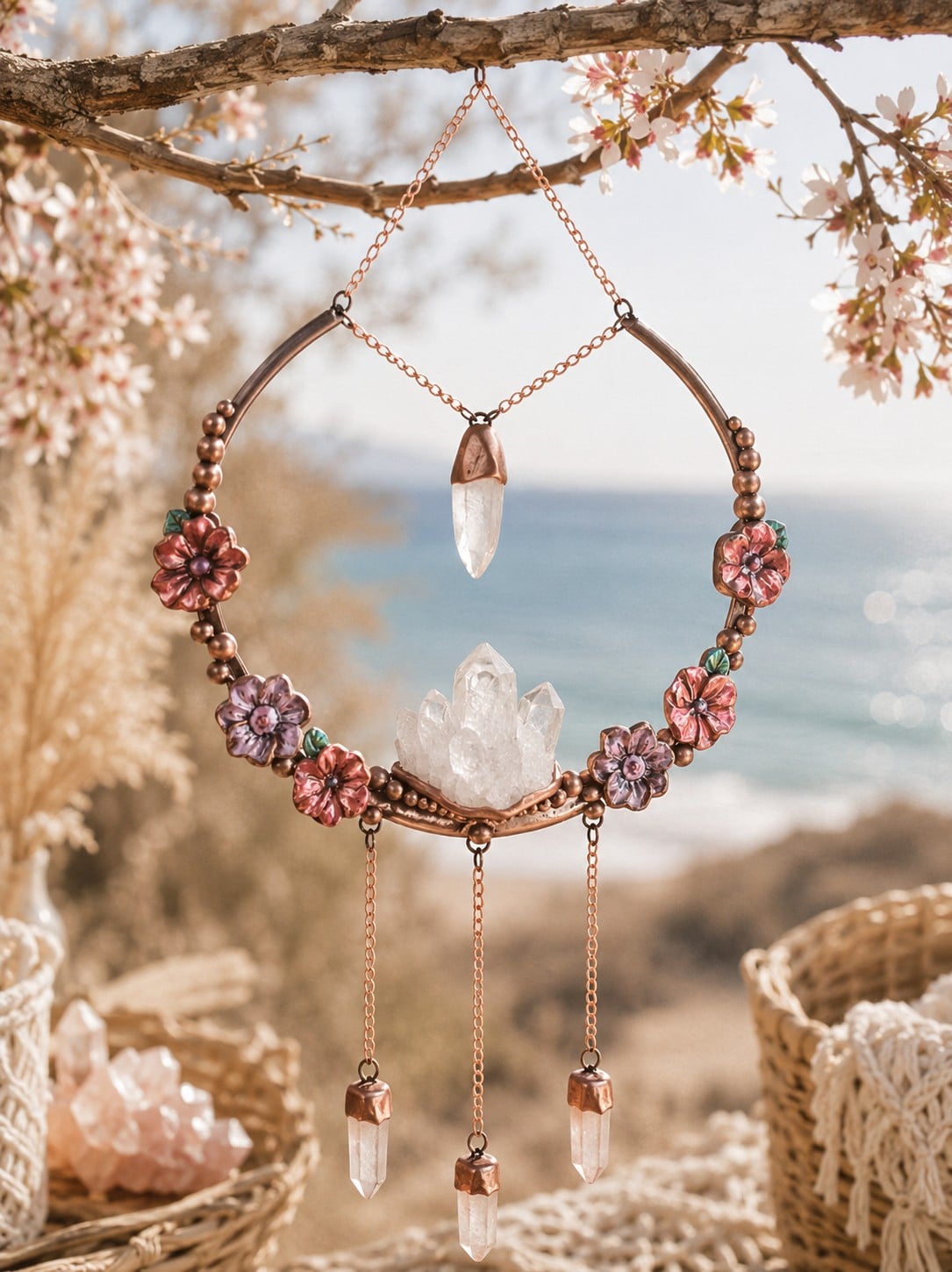 Fairy suncatcher bergkristal