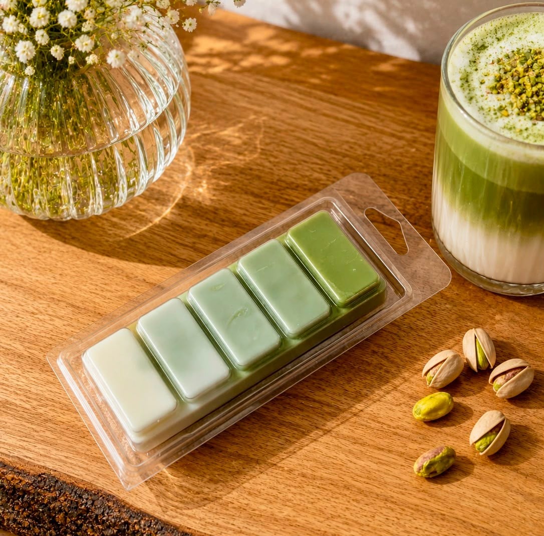 💚☕ latte pistachio crème waxmelts ☕💚 - 134617 💚☕ latte pistachio crème waxmelts ☕💚