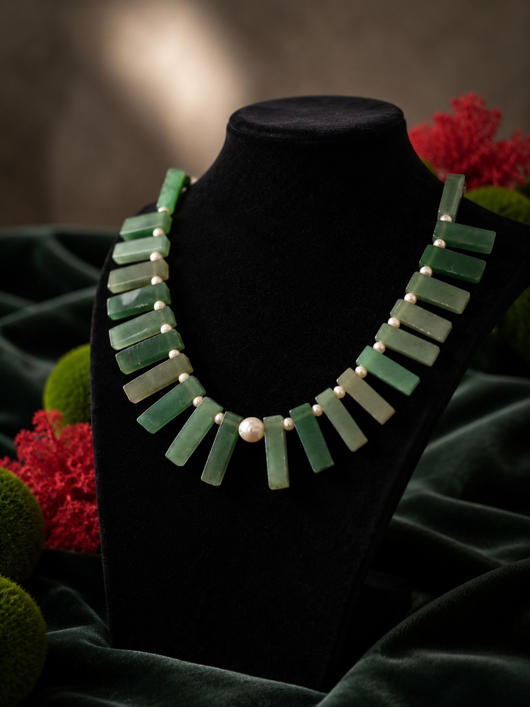 Aventurijn ketting - 128137 Aventurijn ketting