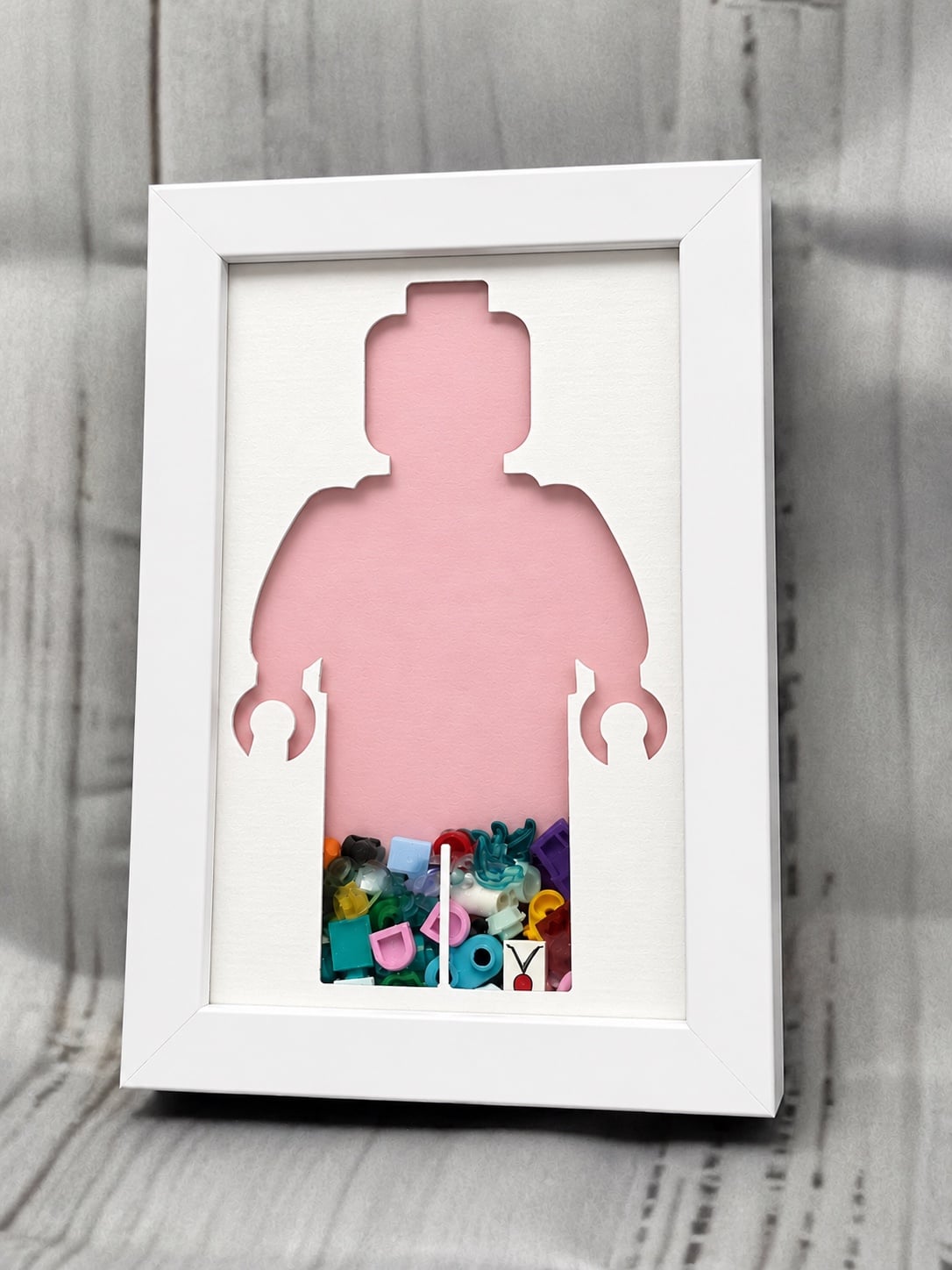 LEGO reservesteentjes – Licht roze unieke minifiguur display fotoli… - 156130 LEGO reservesteentjes – Licht roze unieke minifiguur display fotolijst (10x15 cm) voor LEGO fans!