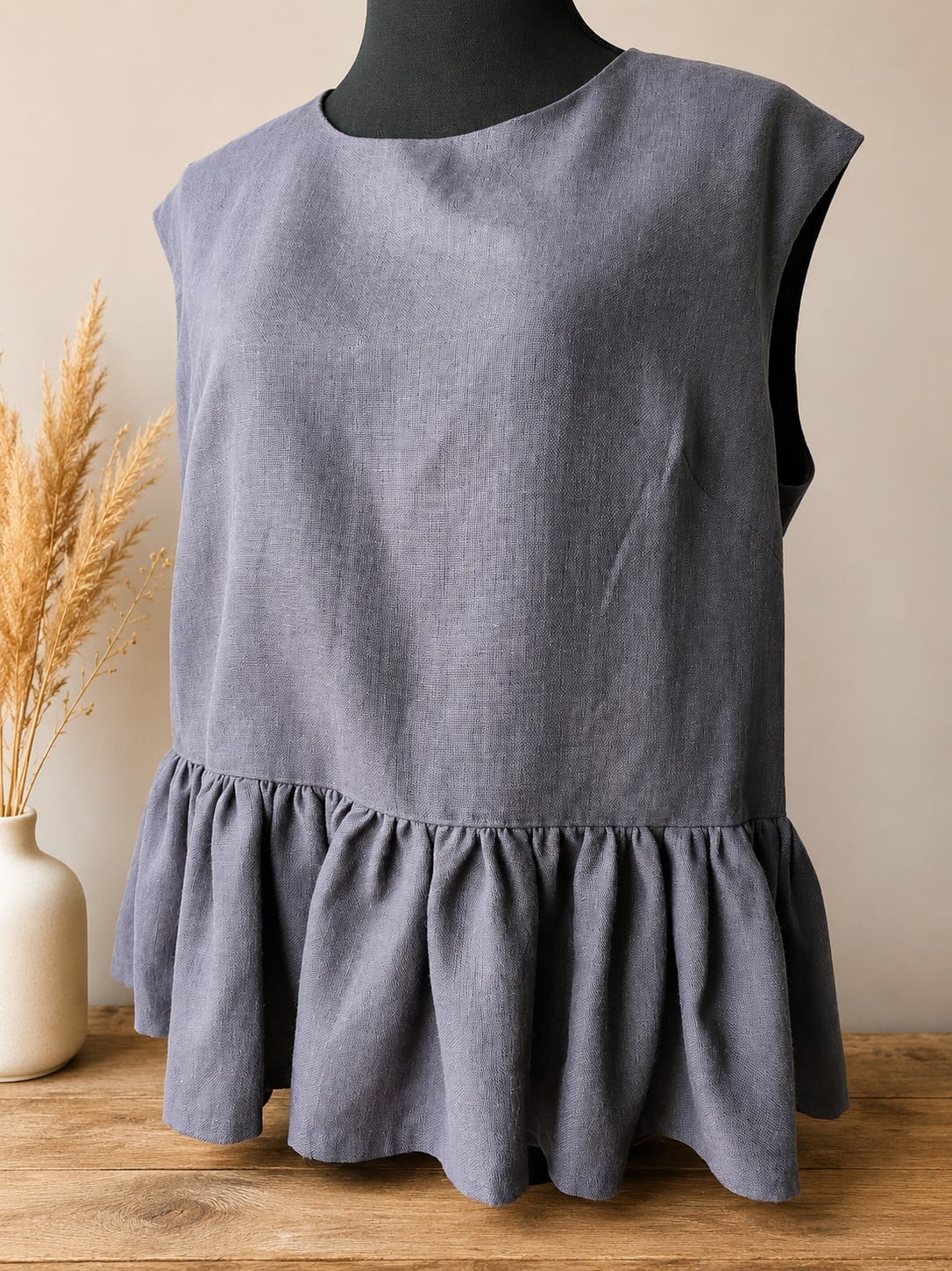 Linen blouse - 134674 Linen blouse