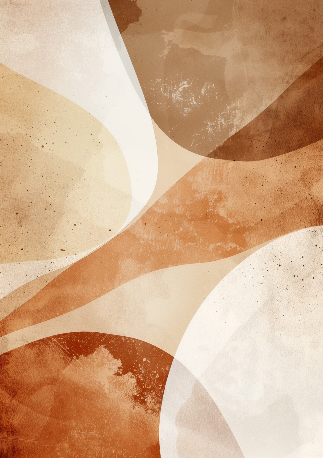 Organisch Poster/Wanddecoratie - Evelinor - Abstracte posters - Voor woonkamer/keuken/slaapkamer - Fylori