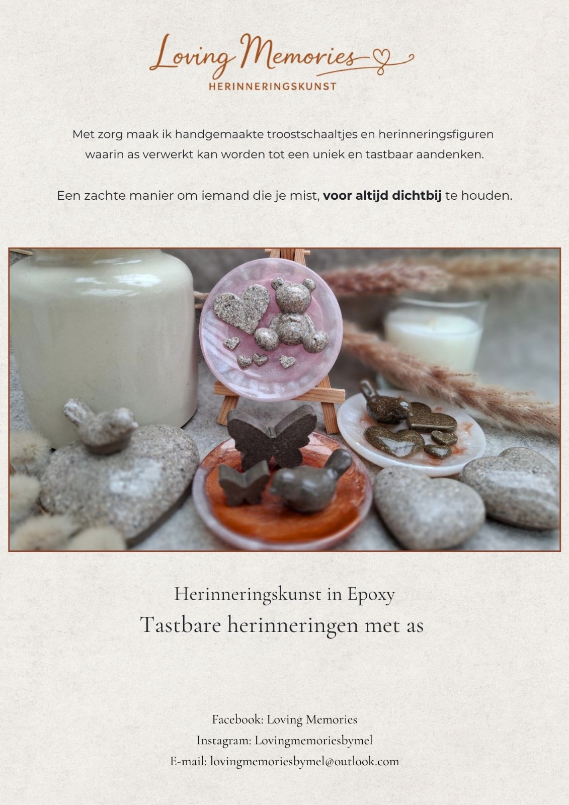 Troostschaaltje: tastbare herinneringen met as - 138370 Troostschaaltje: tastbare herinneringen met as
