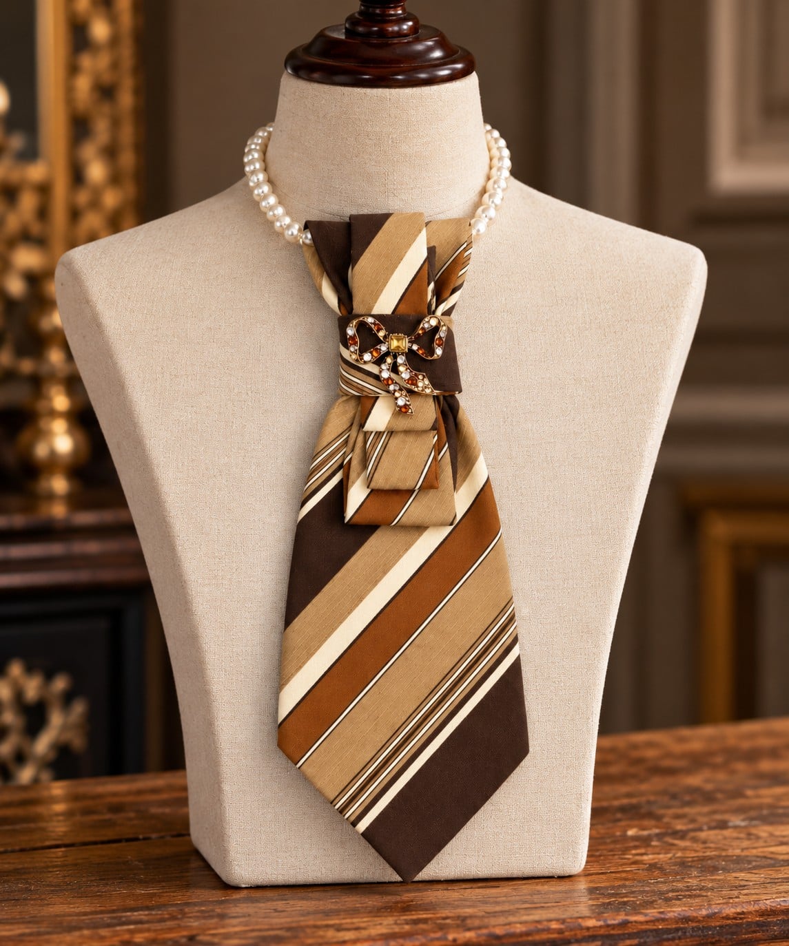 Luxe & exclusief stropdas ketting tie necklace - Jewelry statement- n… - 151933 Luxe & exclusief stropdas ketting tie necklace - Jewelry statement- necklace tie