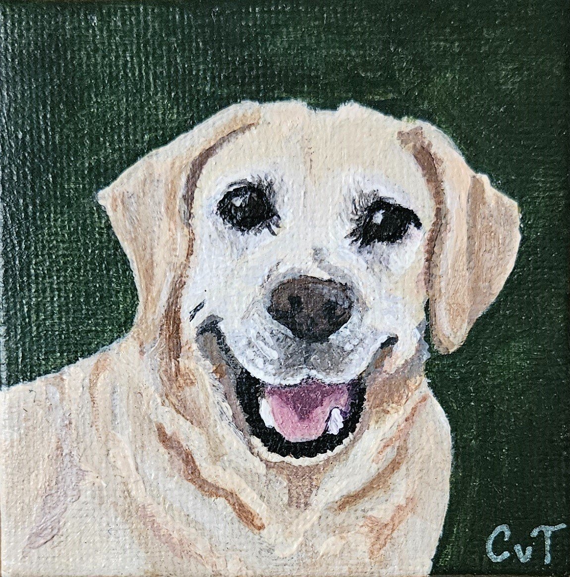 Gepersonaliseerd hondenportret Labrador