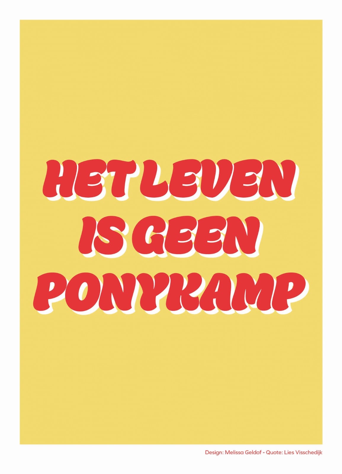 Print - Ponykamp - 118322 Print - Ponykamp