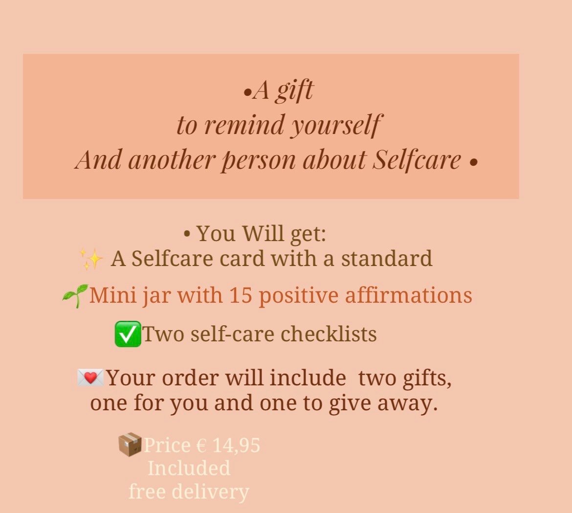 Gift box - Two gifts- Remind you of selfcare - 104199 Gift box - 2 kado's - Maak tijd voor selfcare