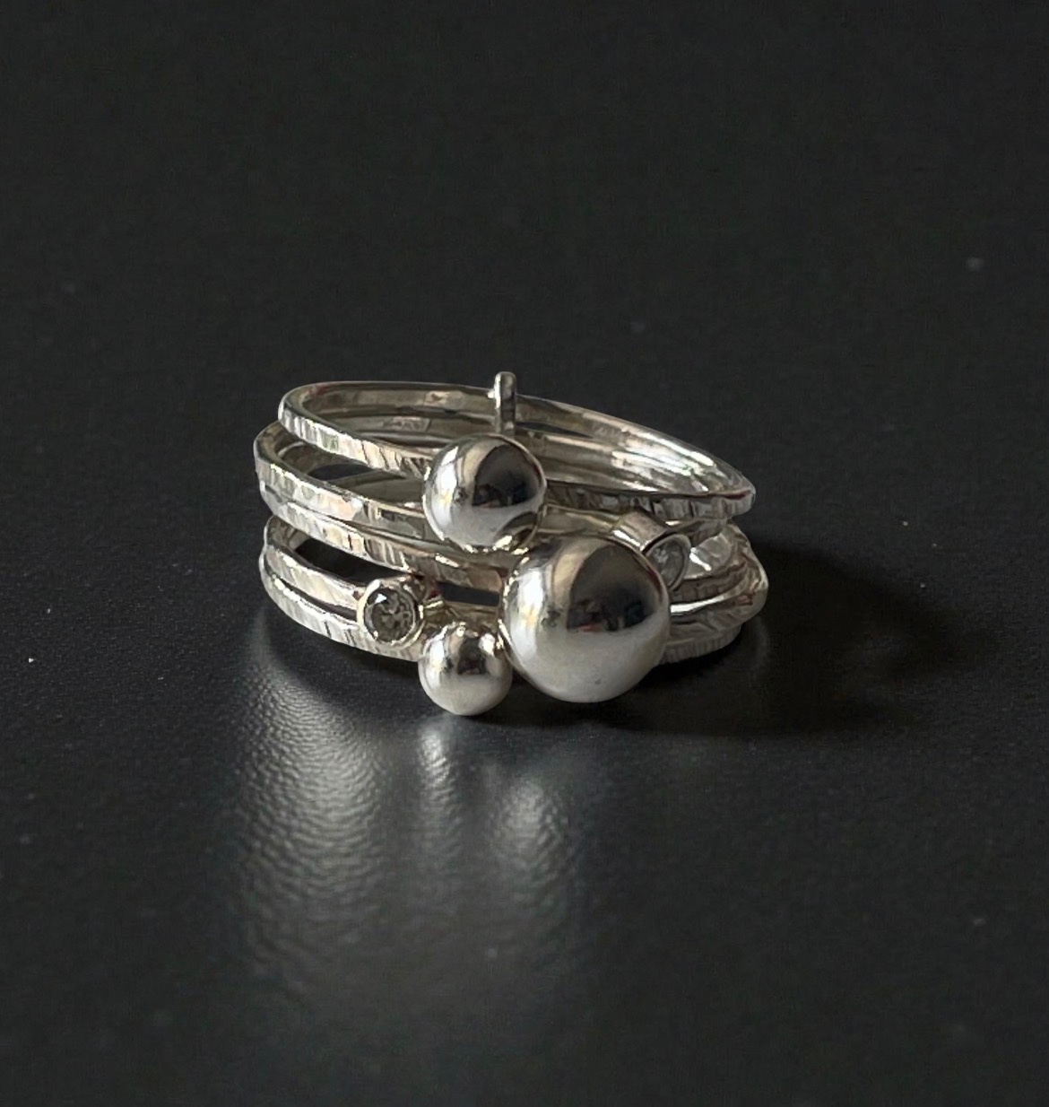 Zilver met diamant